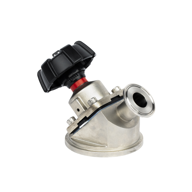 Válvula de fondo de tanque DIN Sanitary SS304 Ultra Clean Tri-clamp