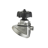 Válvula de fondo de tanque DIN Sanitary SS304 Ultra Clean Tri-clamp