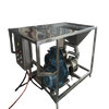 Bombas mezcladoras de líquidos en línea, mezclador de alto cizallamiento, rotor de estator único de grado alimenticio de acero inoxidable con carro