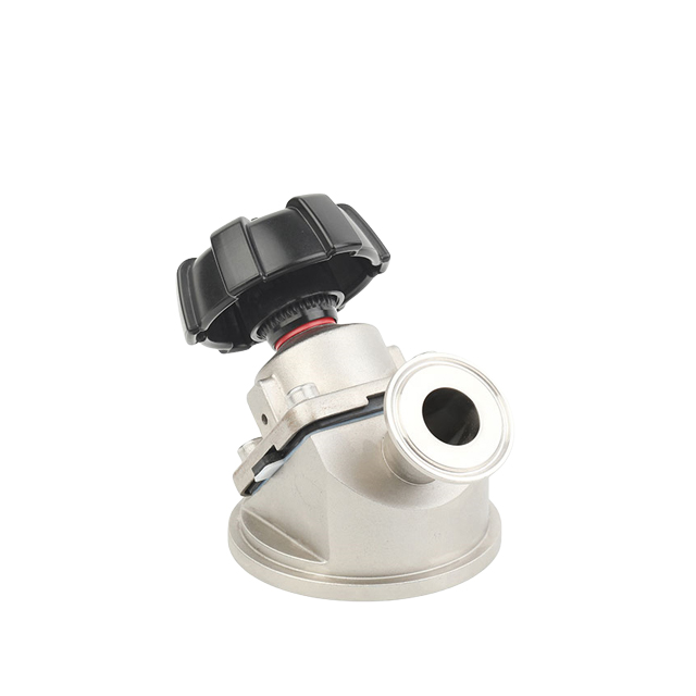 Válvula de fondo de tanque DIN Sanitary SS304 Ultra Clean Tri-clamp