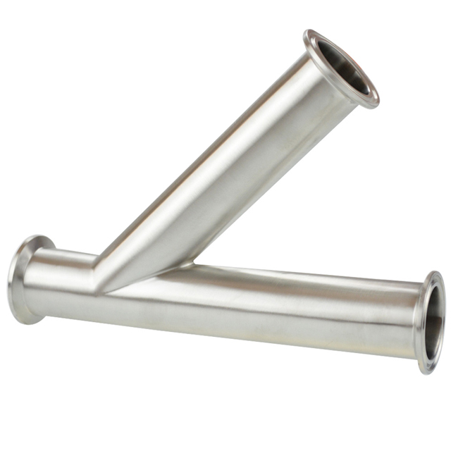 Camiseta de rama sujeta con abrazadera higiénica de acero inoxidable 3A AS1528.3 28AMP para agua JN-FT-23 3023