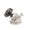 Válvula de fondo de tanque DIN Sanitary SS304 Ultra Clean Tri-clamp