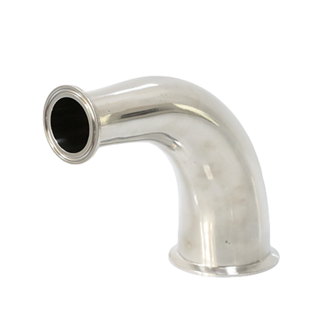 Codo Triclamp de 90 grados SMS 3A 3A JN-FT-20 3004 de gran diámetro de acero inoxidable