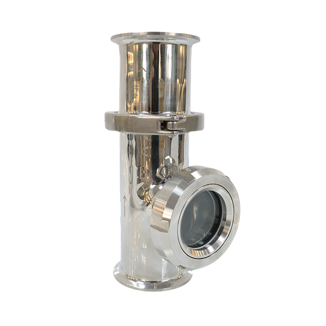 Vidrio de flujo de vista longitudinal sujetado con abrazadera de alto rendimiento de acero inoxidable SS304 