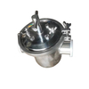 Filtro magnético de abrazadera de tipo abierto rápido de alto flujo de grado higiénico SS304 de acero inoxidable para filtrar bebidas