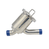 Filtro sanitario de trampa de suciedad de acero inoxidable con malla de alambre fino