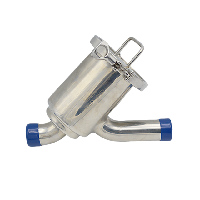 Filtro sanitario de trampa de suciedad de acero inoxidable con malla de alambre fino