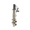 Válvula de desviación de flujo manual reguladora de acero inoxidable