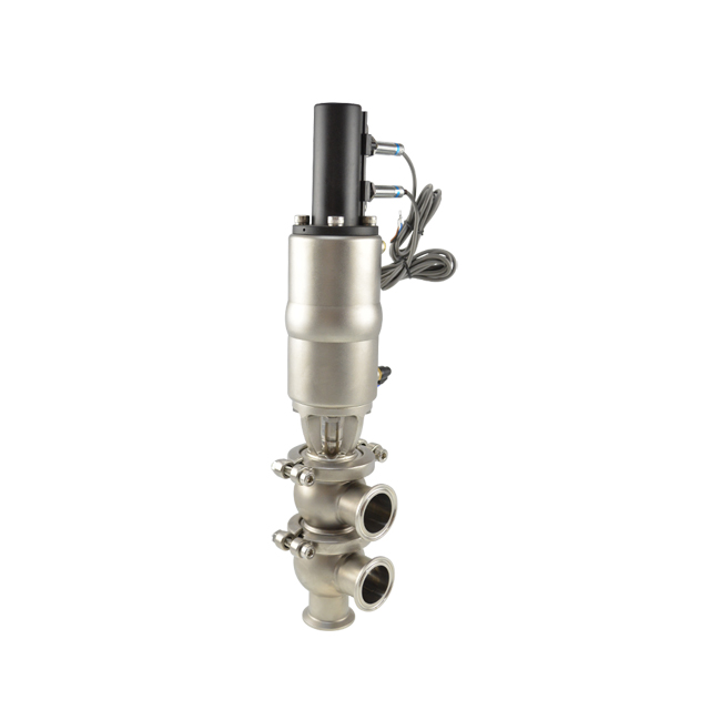 Válvula de desviación de flujo manual reguladora de acero inoxidable