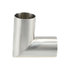 Acero inoxidable S2CKW DIN11851 BPE JN-FT-20 7005 Codo de soldadura de 90 grados estándar 