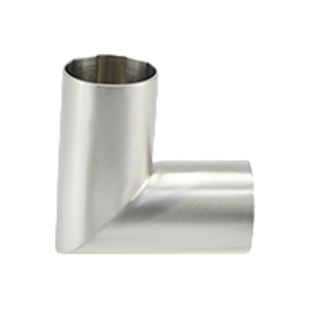 Acero inoxidable S2CKW DIN11851 BPE JN-FT-20 7005 Codo de soldadura de 90 grados estándar 