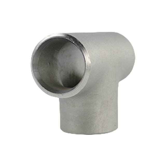 Reductor en T programado para instalación de tuberías de acero inoxidable 7W-AS1528.3 con extremo biselado