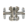 Indicador de flujo de líquido de mirilla circular de acero inoxidable