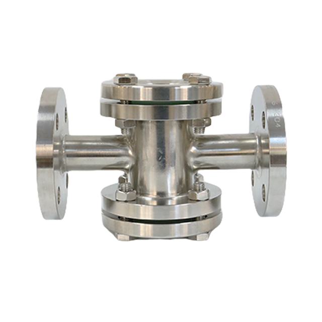 Indicador de flujo de líquido de mirilla circular de acero inoxidable