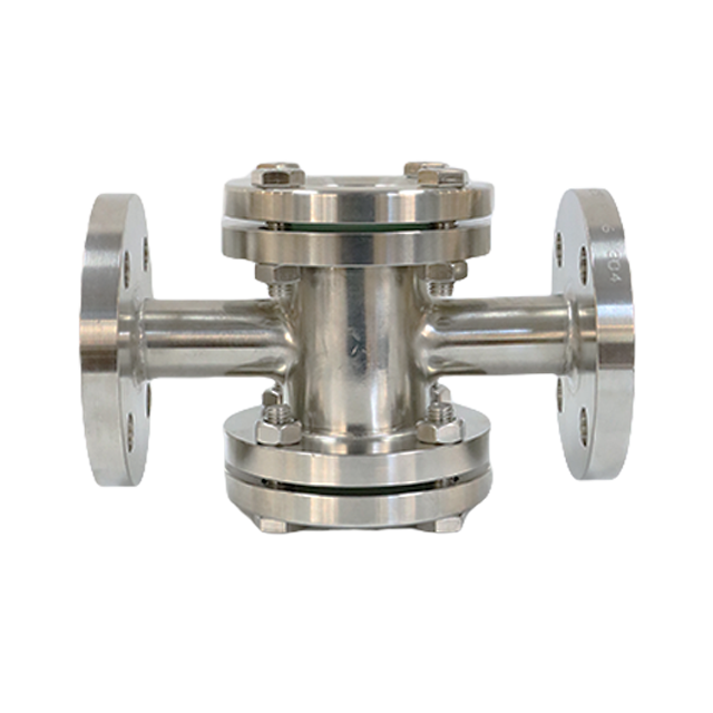 Indicador de flujo de líquido de mirilla circular de acero inoxidable