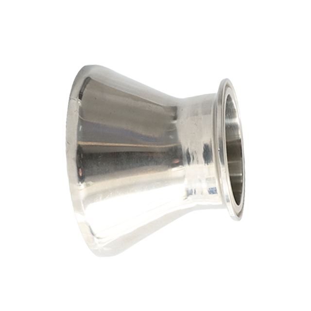 BPE JN-FT-20 7019 ISO/IDF Acero inoxidable 31/32-14MP Reductor de montaje de tubería concéntrico con extremo de soldadura con abrazadera