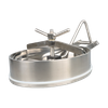 Boca de registro ovalada de la higiene de la tapa de registro del tanque de acero inoxidable de la categoría alimenticia DN400 para las bebidas de la comida
