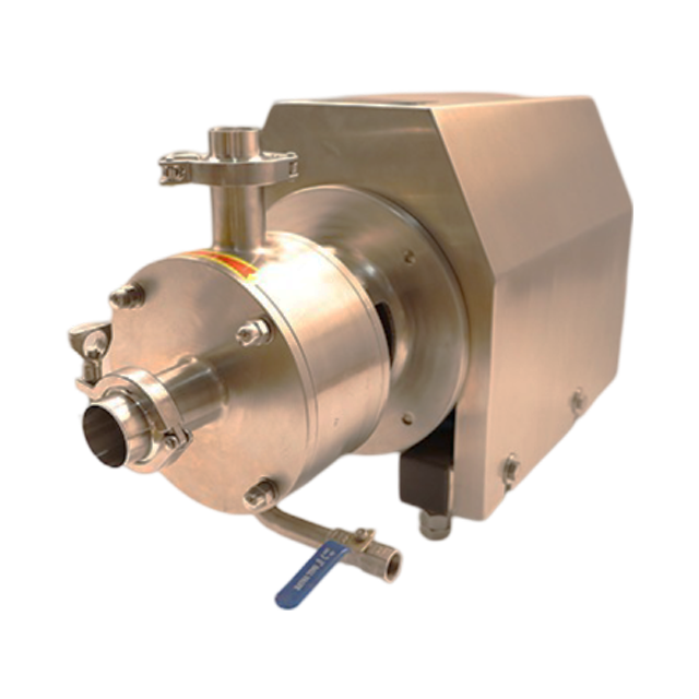 Bomba de emulsificación de alto cizallamiento en línea higiénica sanitaria de acero inoxidable para líquidos de alta viscosidad