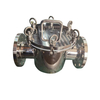Filtro magnético de abrazadera de tipo abierto rápido de alto flujo de grado higiénico SS304 de acero inoxidable para filtrar bebidas