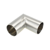 Acero inoxidable S2CKW DIN11851 BPE JN-FT-20 7005 Codo de soldadura de 90 grados estándar 