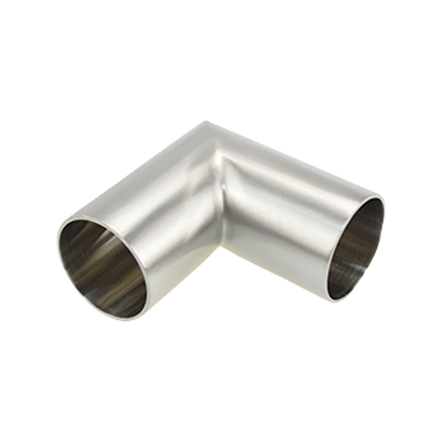 Acero inoxidable S2CKW DIN11851 BPE JN-FT-20 7005 Codo de soldadura de 90 grados estándar 