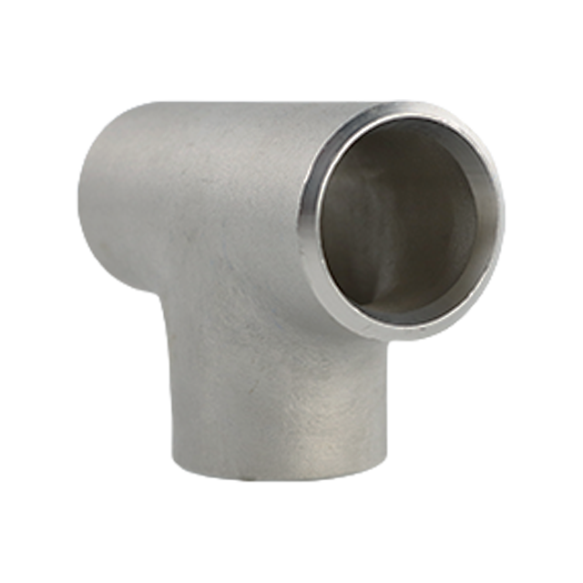 Reductor en T programado para instalación de tuberías de acero inoxidable 7W-AS1528.3 con extremo biselado