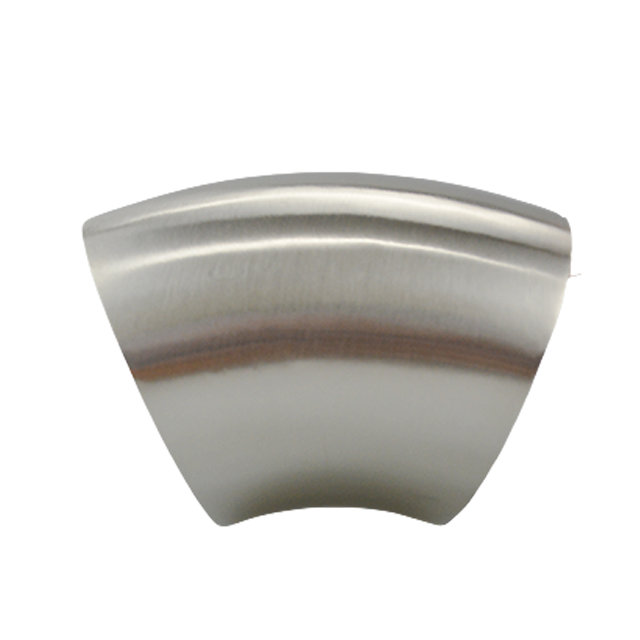AISI304 Sanitario ISO/IDF BS-BL2W5 BS JN-FT-20 6002 Codo soldado a tope corto de 45° 