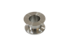 Reductor de adaptador de brida de montaje de tubería de vacío de triple abrazadera sanitaria de acero inoxidable