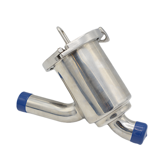 Filtro sanitario de trampa de suciedad de acero inoxidable con malla de alambre fino