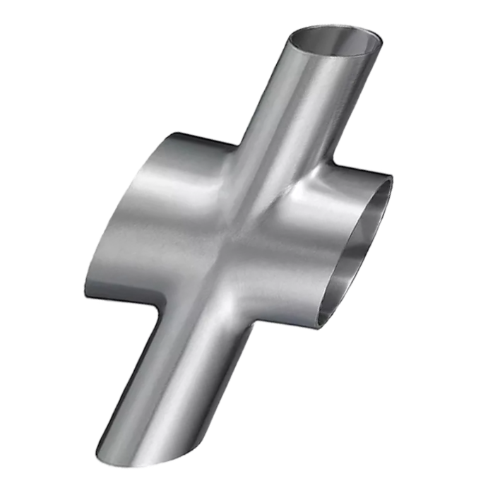 Cruz tirada sanitaria de acero inoxidable de grado ISO2037 SMS JN-FT-20 2014 para tubería