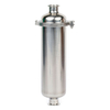Filtro de tipo recto de hilo higiénico de tratamiento de aguas de acero inoxidable