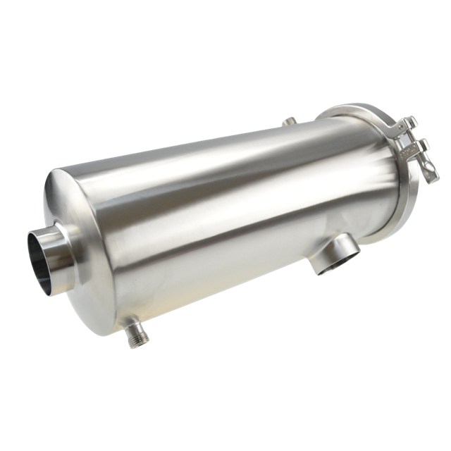 Filtro sanitario de acero inoxidable de alto pulido con múltiples núcleos JN-STSJ-23 1003 tipo camisa con filtro de PE