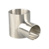 Camiseta de tubo de tres vías pulida ISO L7WWW AS1528.3 higiénica de acero inoxidable JN-FT-23 8007