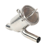 Filtro sanitario de trampa de suciedad de acero inoxidable con malla de alambre fino