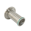 Elemento perforado de filtro sanitario tipo L de acero inoxidable