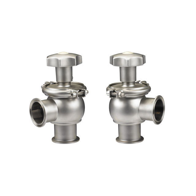 Válvula de desviación de flujo manual reguladora de acero inoxidable