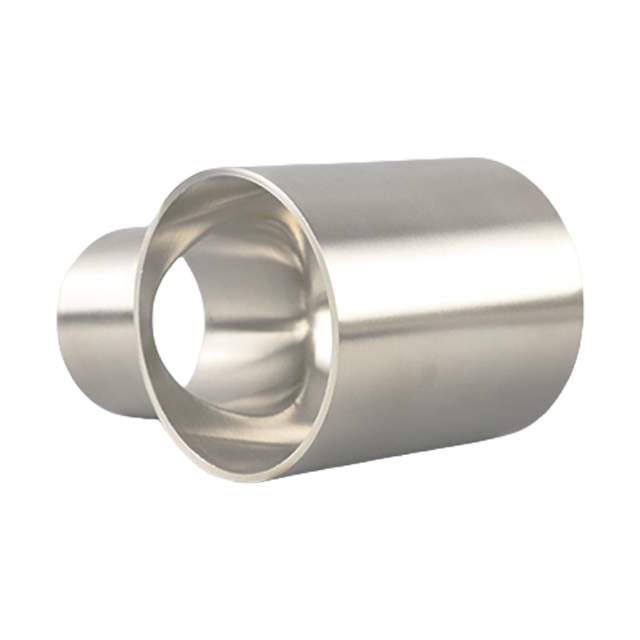 Camiseta de tubo de tres vías pulida ISO L7WWW AS1528.3 higiénica de acero inoxidable JN-FT-23 8007