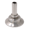 Adaptador de tubo de virola TriClamp de calidad alimentaria de acero inoxidable sanitario