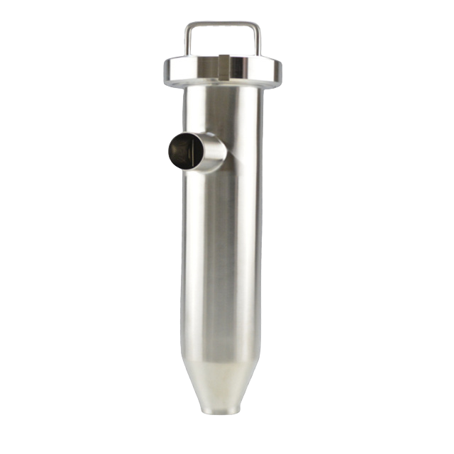 Cartucho único higiénico de acero inoxidable JN-STHGB-23 1001 reductor tipo L carcasa del filtro con calcetines de filtro de PE