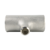Acero inoxidable programado como soldadura a tope sin costura DIN11851 RIT, instalación de tubería reductora en T