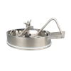 Boca de registro ovalada de la higiene de la tapa de registro del tanque de acero inoxidable de la categoría alimenticia DN400 para las bebidas de la comida