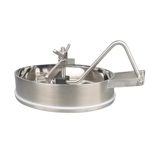 Boca de registro ovalada de la higiene de la tapa de registro del tanque de acero inoxidable de la categoría alimenticia DN400 para las bebidas de la comida