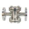 Indicador de flujo de líquido de mirilla circular de acero inoxidable