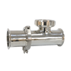 Vidrio de flujo de vista longitudinal sujetado con abrazadera de alto rendimiento de acero inoxidable SS304 