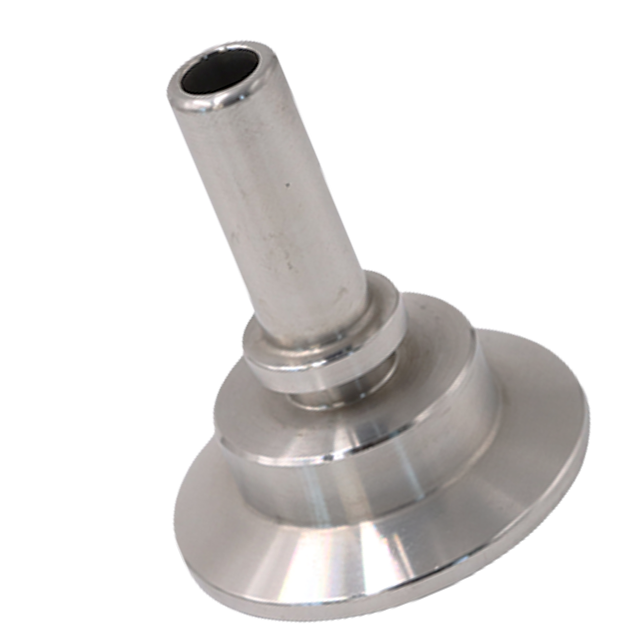 Adaptador de tubo de virola TriClamp de calidad alimentaria de acero inoxidable sanitario